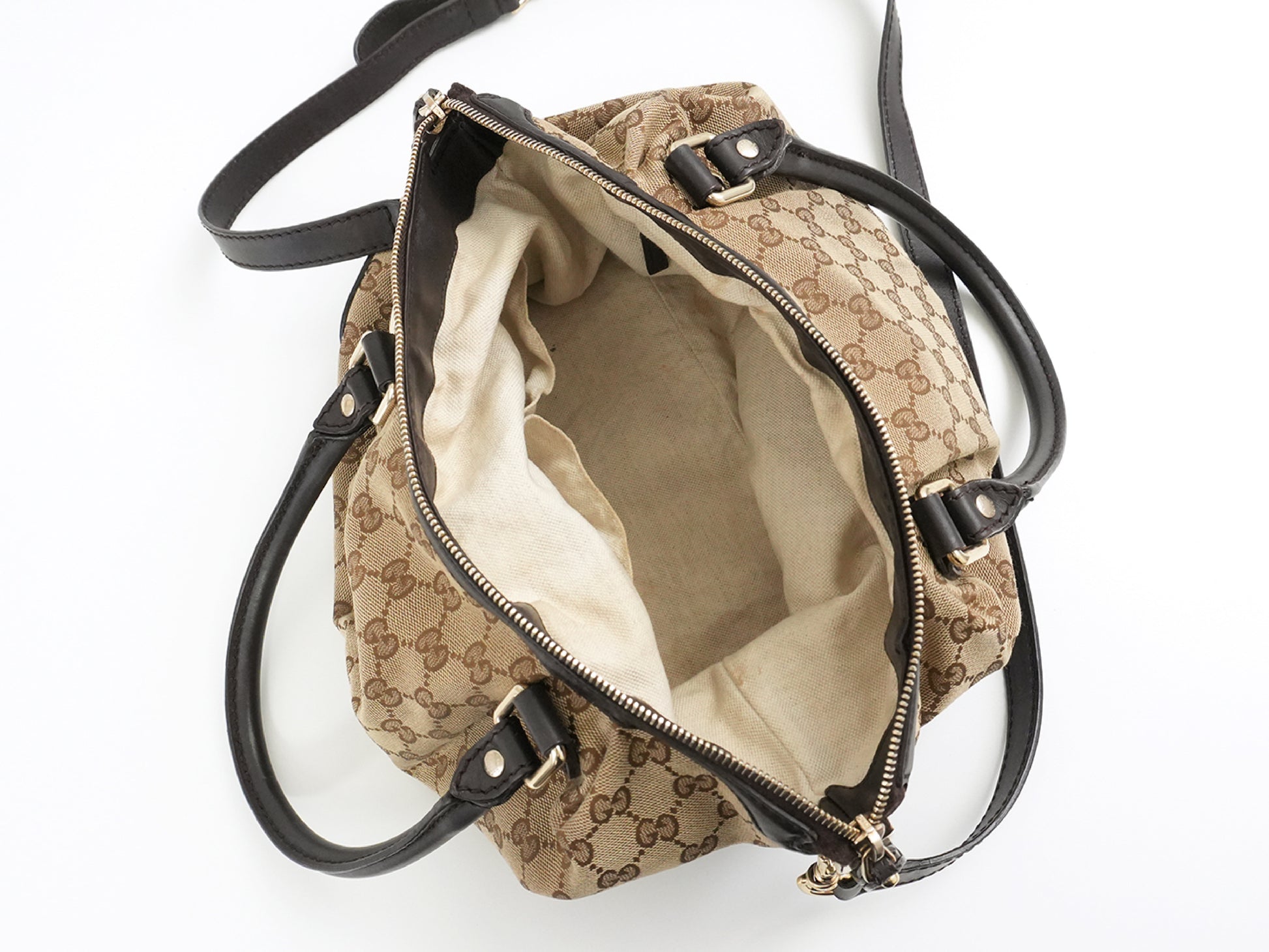 GUCCI GG Canvas GUCCI Gucci GG Canvas Sukey 2-way Handbag Shoulder Bag Handbag