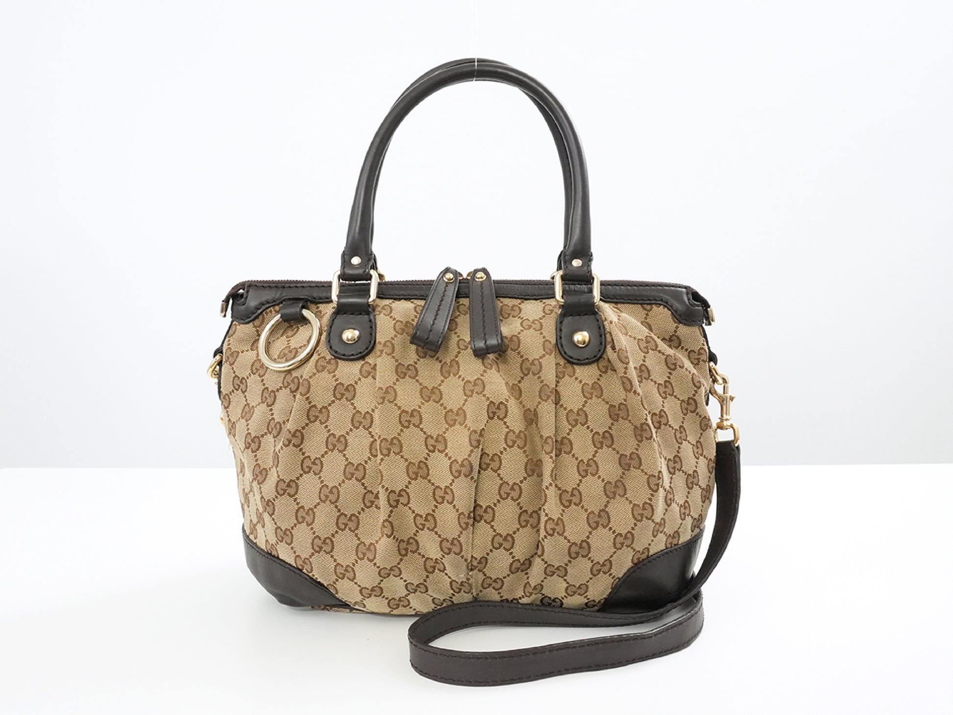 GUCCI GG Canvas GUCCI Gucci GG Canvas Sukey 2-way Handbag Shoulder Bag Handbag