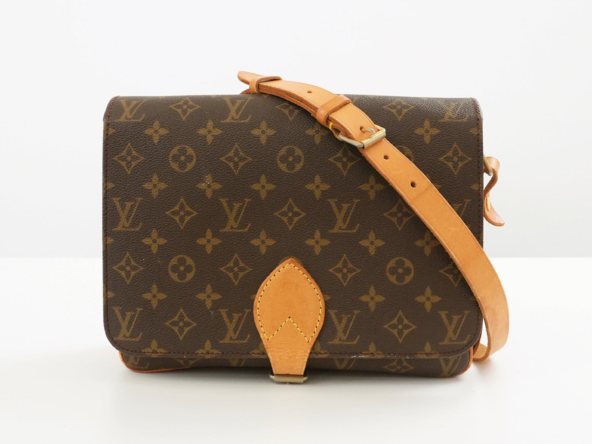 LOUIS VUITTON Monogram Cartesiere GM Shoulder Bag