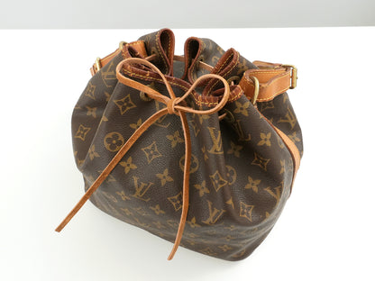LOUIS VUITTON Monogram LOUIS VUITTON LV Monogram Petit Noe M42226 Shoulder Bag