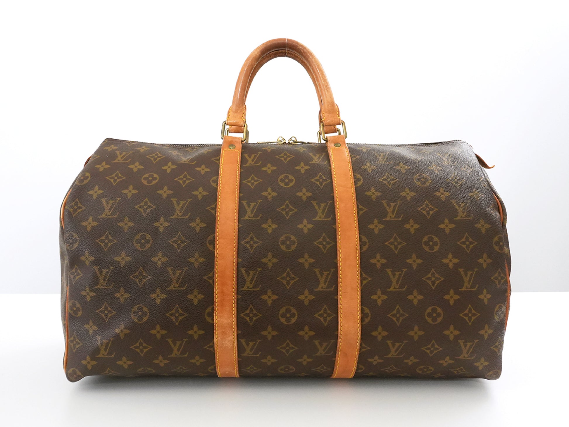 LOUIS VUITTON Monogram LOUIS VUITTON Louis Vuitton Monogram M41426 Keepall 50 Boston Bag Boston Bag