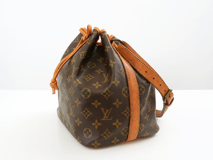 LOUIS VUITTON Monogram LOUIS VUITTON LV Monogram Petit Noe M42226 Shoulder Bag
