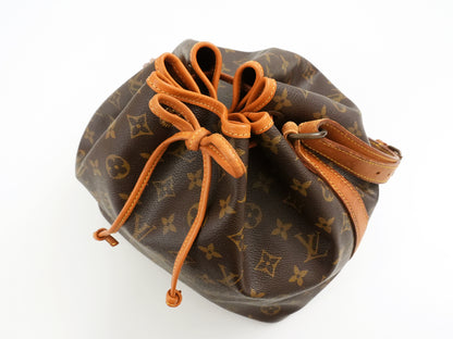 LOUIS VUITTON Monogram LOUIS VUITTON LV Monogram Petit Noe M42226 Shoulder Bag