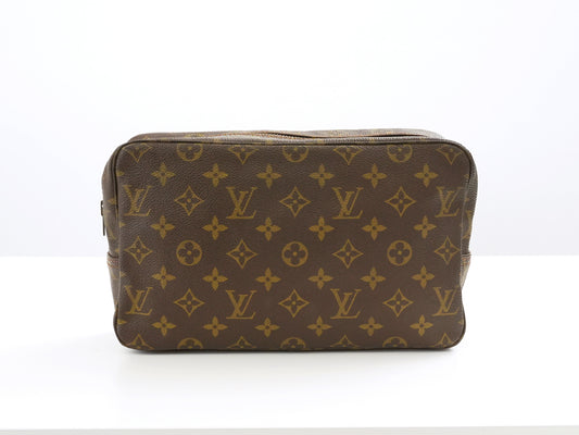 LOUIS VUITTON Monogram Truss Toilette 28 Second Bag Pouch Second Bag