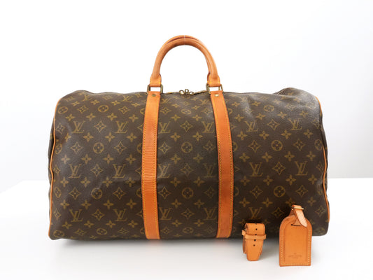 LOUIS VUITTON Monogram LOUIS VUITTON LV Monogram Keepall 50 M41426 Boston Bag Boston Bag