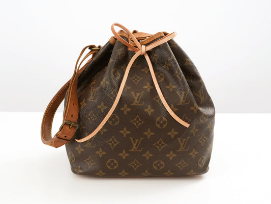 LOUIS VUITTON Monogram LOUIS VUITTON LV Monogram Petit Noe M42226 Shoulder Bag