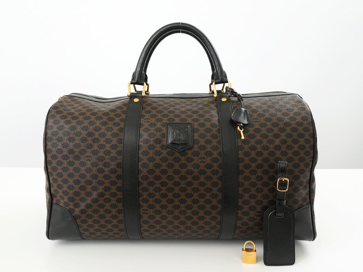 CELINE Macadam Boston Bag