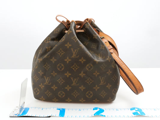 LOUIS VUITTON Monogram LOUIS VUITTON Louis Vuitton Monogram M40818 Petit Noe Shoulder Bag Shoulder Bag
