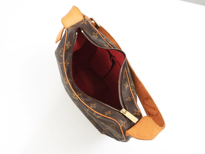 LOUIS VUITTON Monogram Croissant MM M51512 Monogram Shoulder Bag