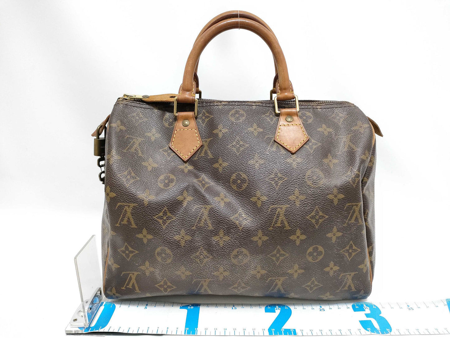 LOUIS VUITTON Monogram LV Speedy Handbag