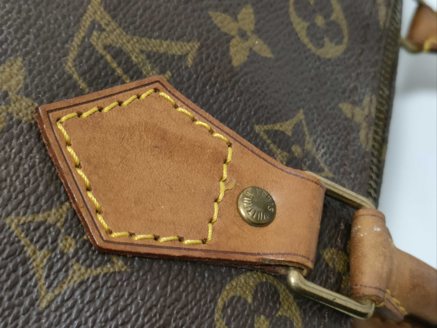 LOUIS VUITTON Monogram LV Speedy Handbag