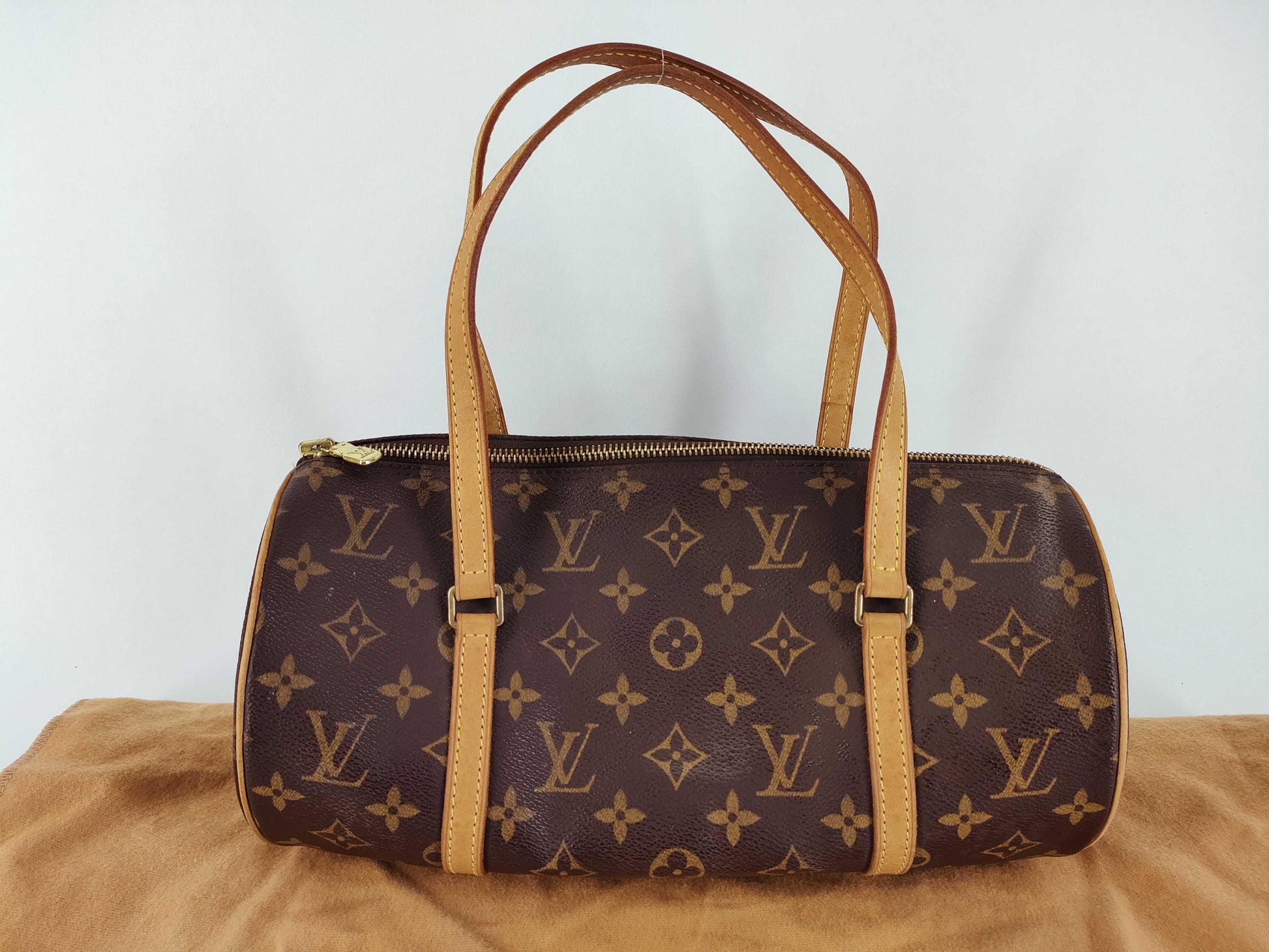 LOUIS VUITTON Monogram LV Papillon Handbag