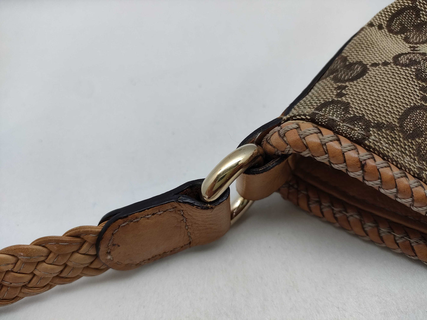 GUCCI GG Canvas Shoulder Bag 257026