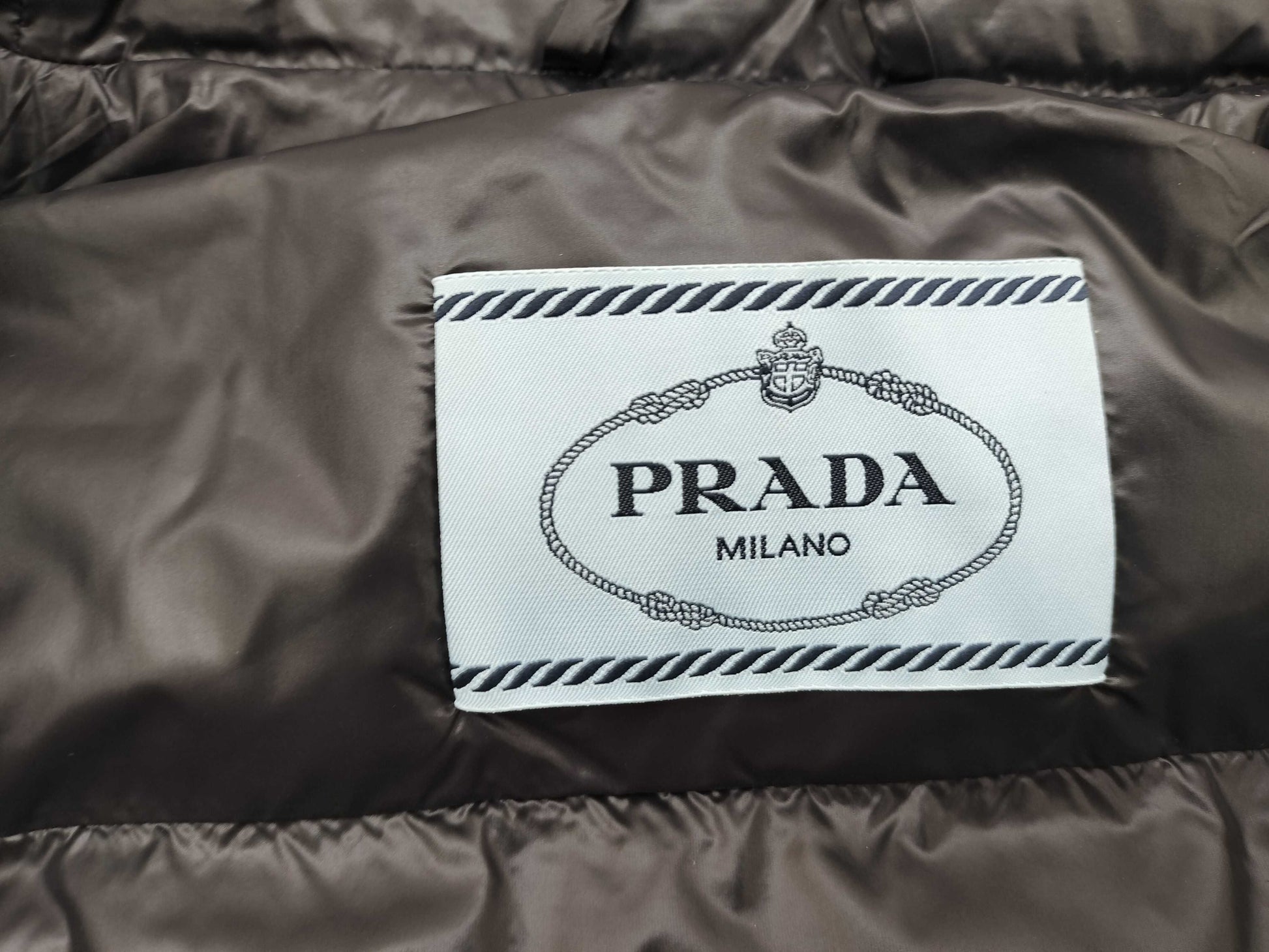 PRADA Prada Zip Blouson, Nylon, Black, Size 36, RN98399/CA34767 Jacket