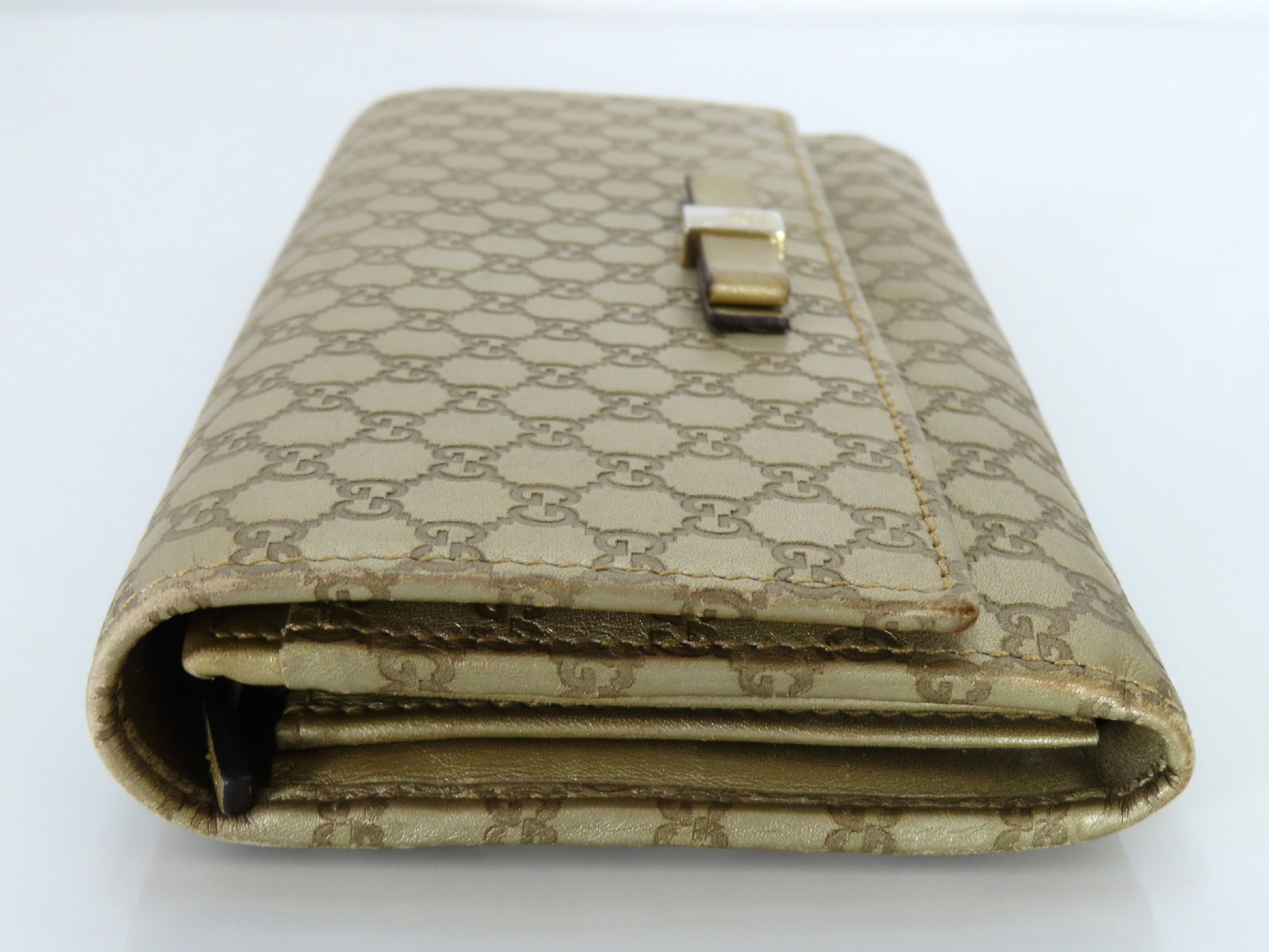 GUCCI Micro Guccissima Bifold Long Wallet 388679 Wallet