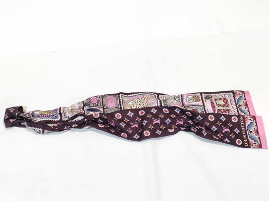 LOUIS VUITTON LV Bandeau Ratel à Louis M73849 AT0139 Scarf