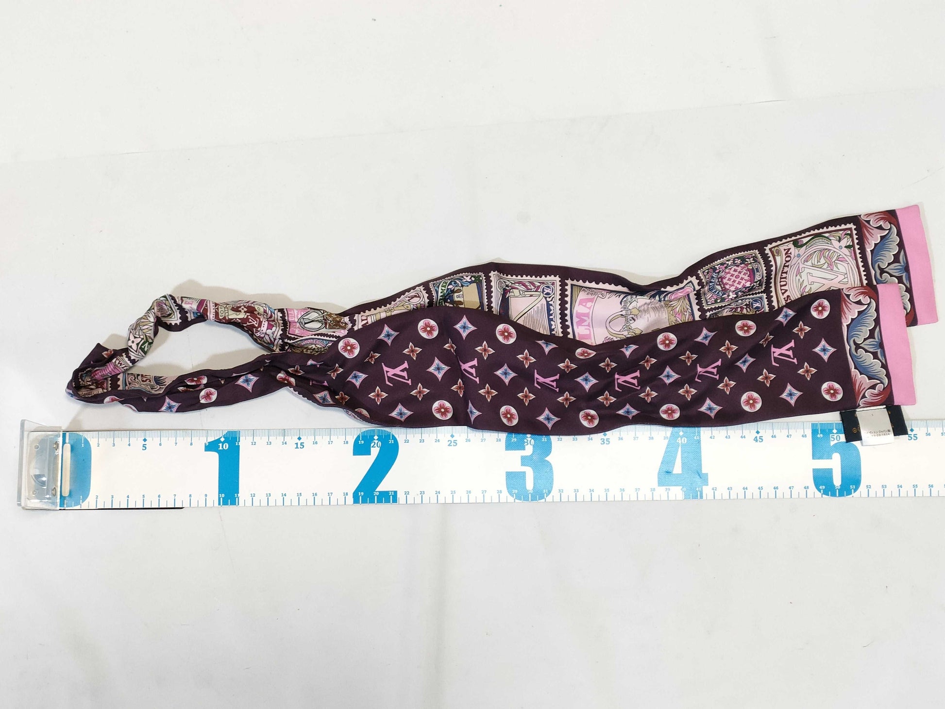 LOUIS VUITTON LV Bandeau Ratel à Louis M73849 AT0139 Scarf