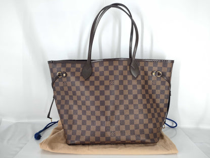 LOUIS VUITTON Damier LV Damier Neverfull MM Tote Bag N51105 SP1048