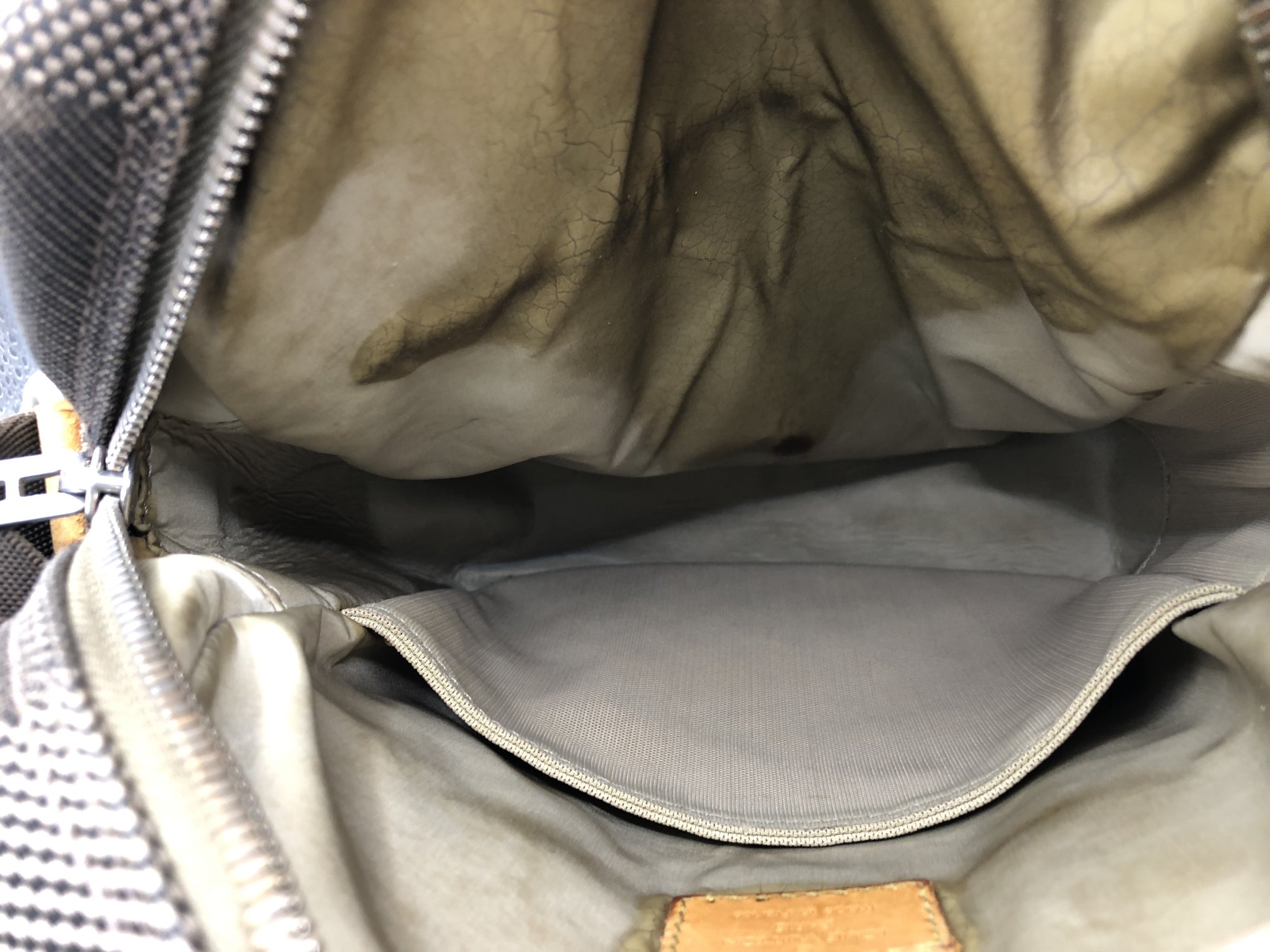 LOUIS VUITTON Damier Geant Citadan M93040 SP1024 Canvas Tail Shoulder Bag