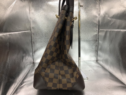 LOUIS VUITTON Damier Hampstead MM N51204 SP0067 PVC Brown Shoulder Bag
