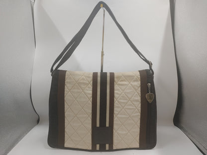 CHANEL Sport Line Shoulder Bag/Messenger Bag with Seal 12781193 Cotton White Shoulder Bag