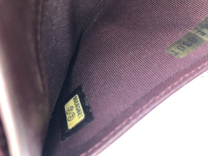 CHANEL Matelasse Bifold Long Wallet with Seal 12059396 Black Lambskin Wallet