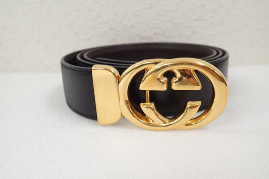 GUCCI GG hardware leather belt