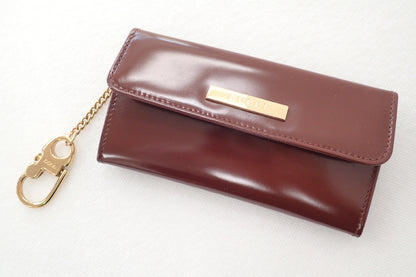 GUCCI Gucci coin case with key ring, wallet, coin case