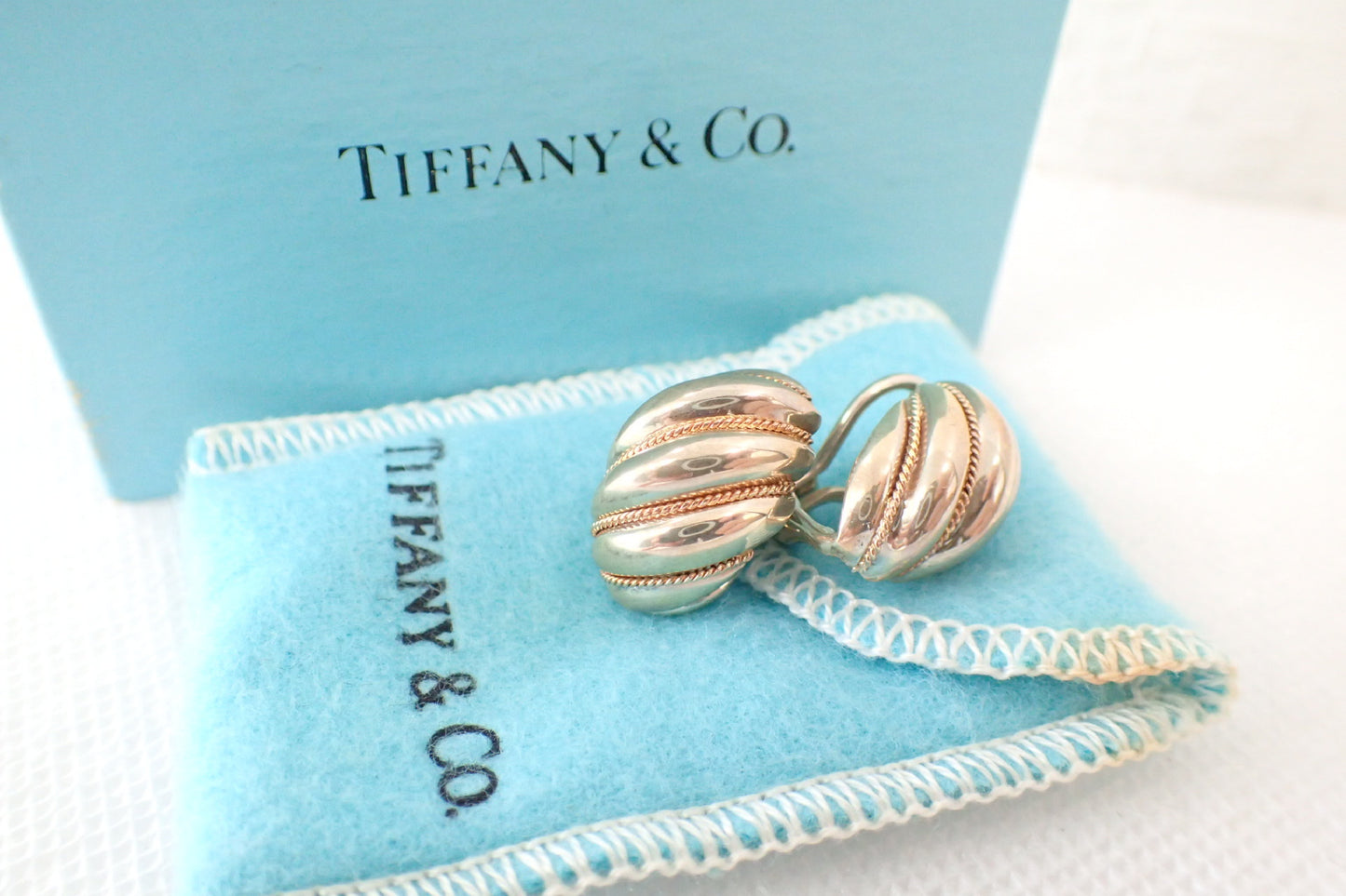 Tiffany & Co. Tiffany 925 x K14 7.8g Earrings