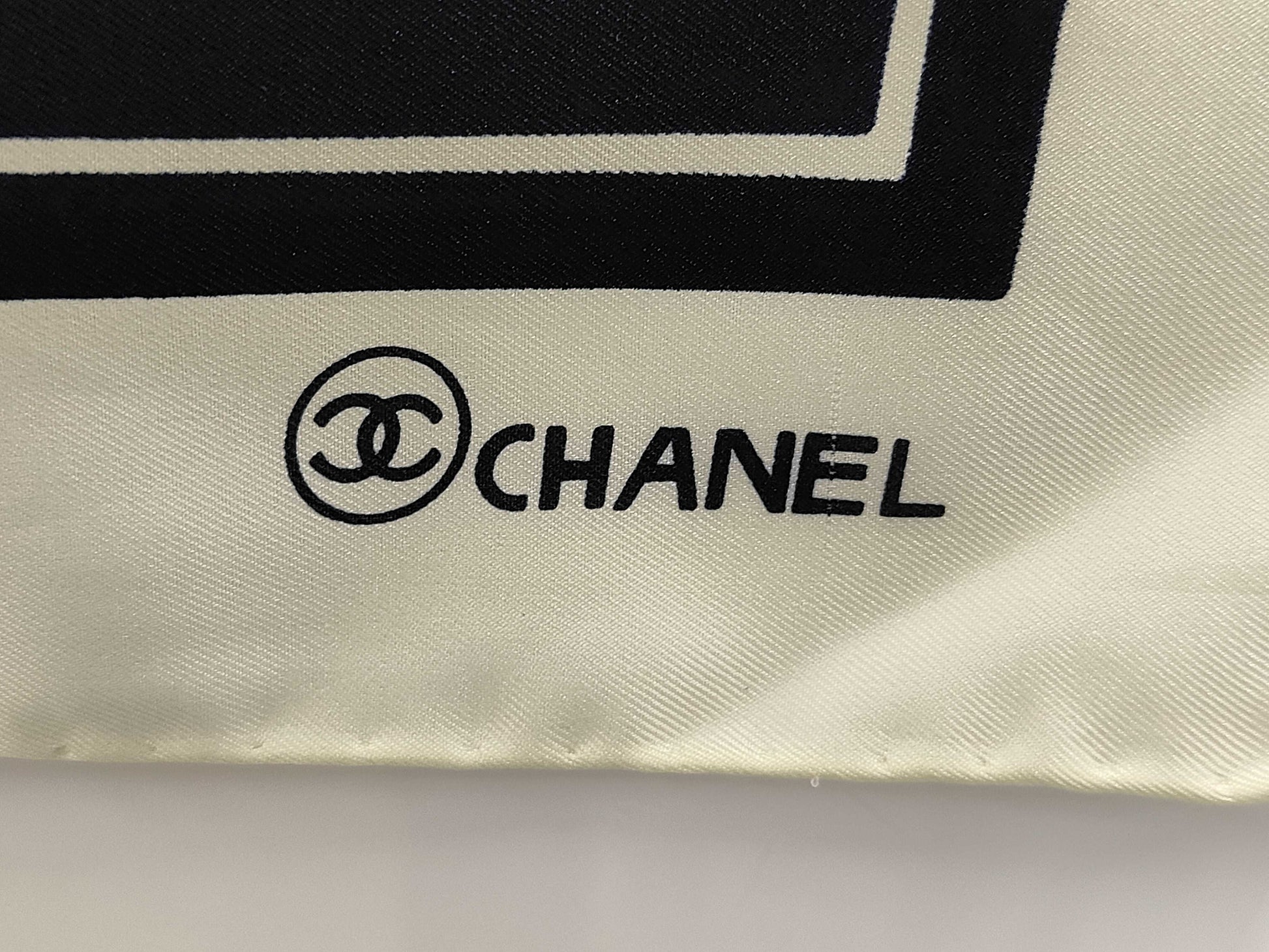 CHANEL Silk Scarf with Coco Mark and Other Accessories
