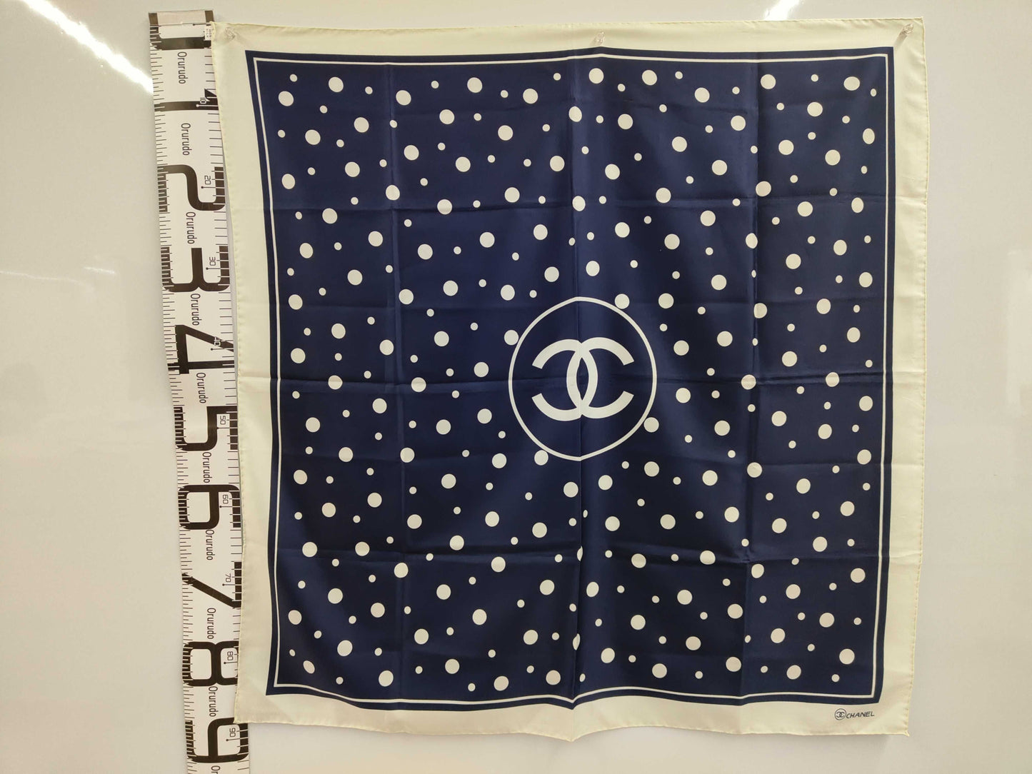 CHANEL Silk Scarf with Coco Mark and Other Accessories