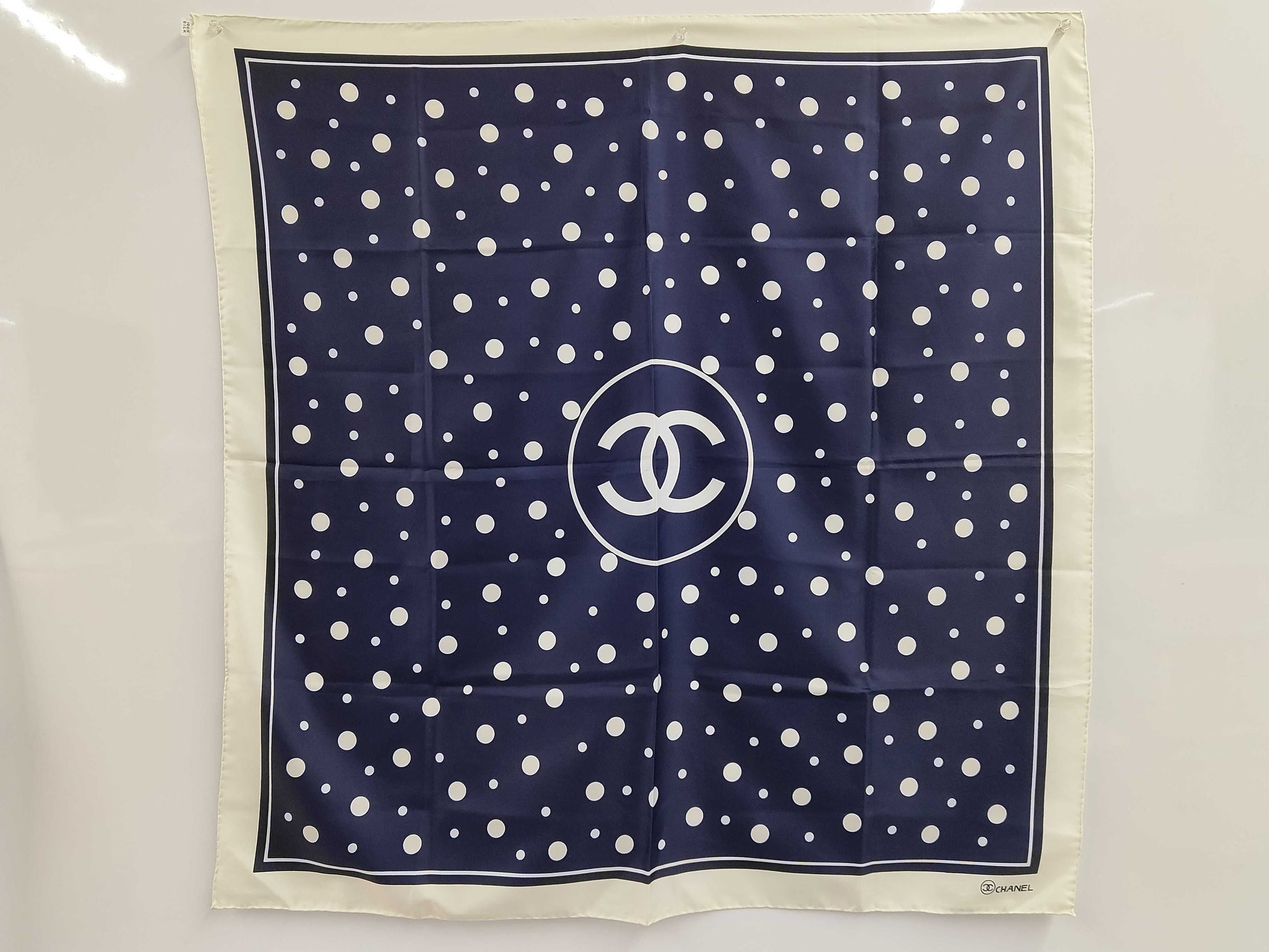 CHANEL Silk Scarf with Coco Mark and Other Accessories
