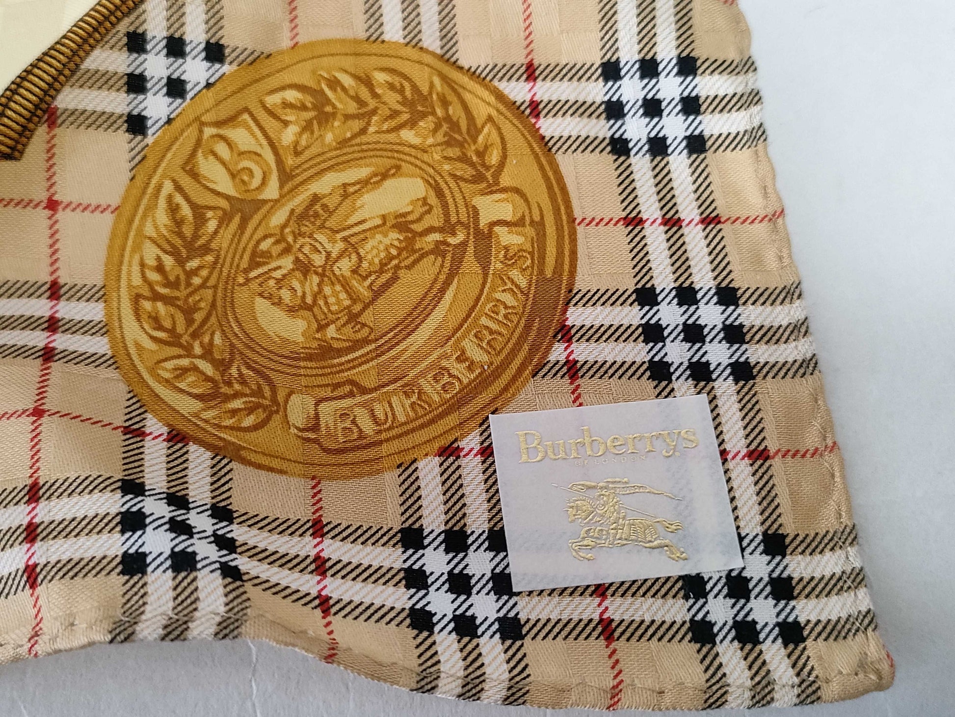 Burberrys Handkerchief, Unused, Box Included, Other Accessories