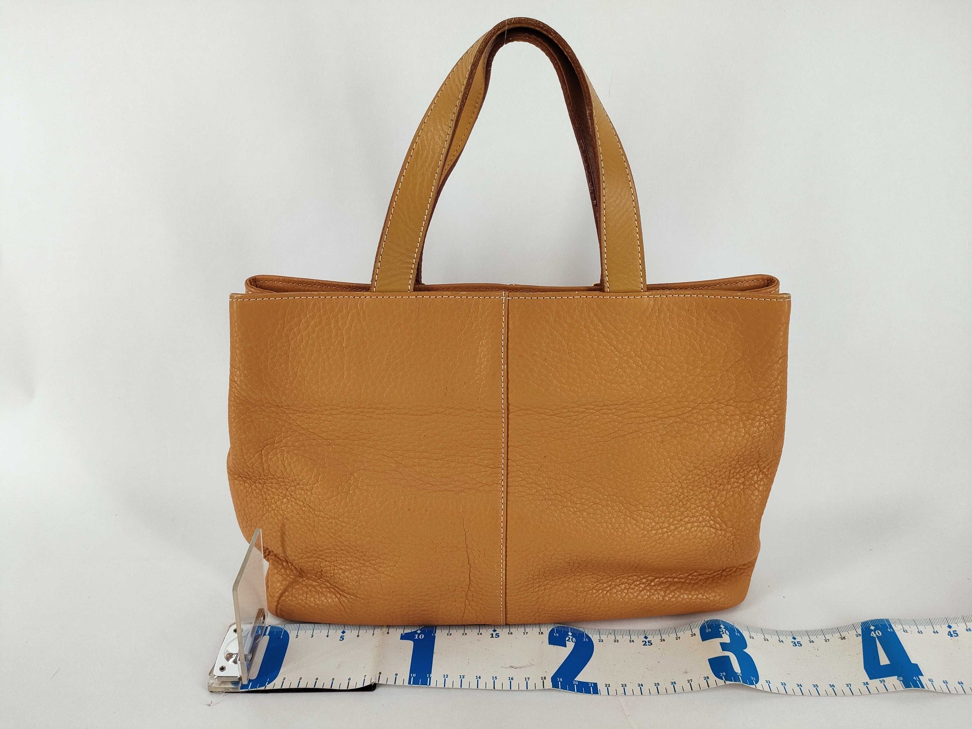 BURBERRY Handbag Leather Beige Handbag