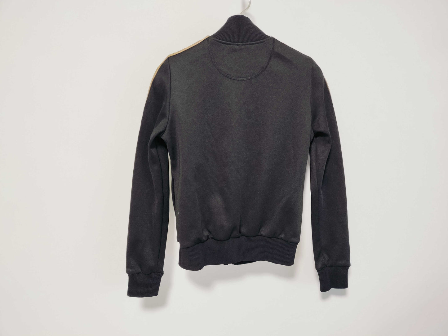 FENDI Zucca Print Zip-Up Jacket, Black, Size 38