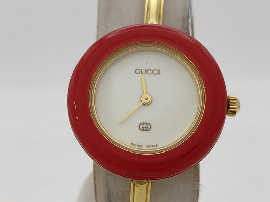 GUCCI Change Bezel 11/12 0547384 Quartz Women's Watch
