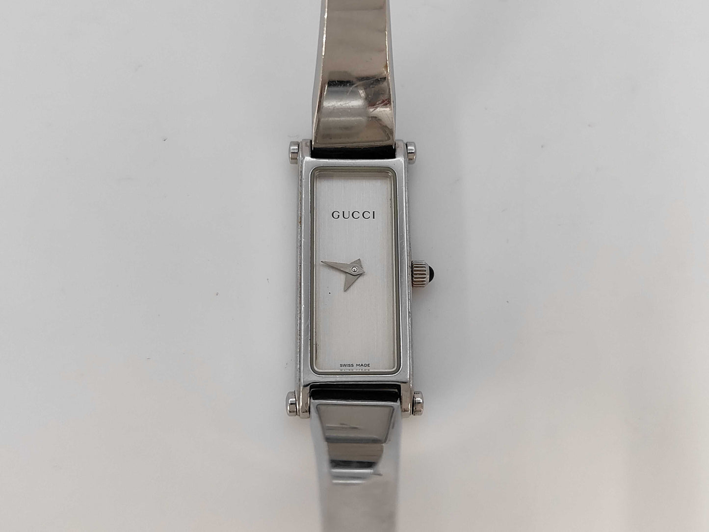 GUCCI 1500L 12666234 Quartz Silver Dial Women's Watch