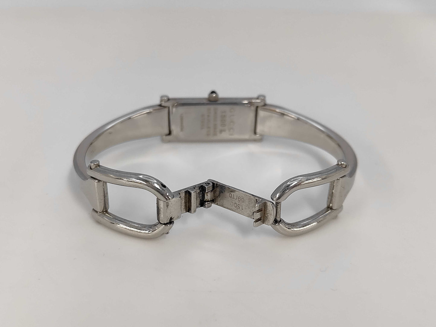 GUCCI 1500L 12666234 Quartz Silver Dial Women's Watch