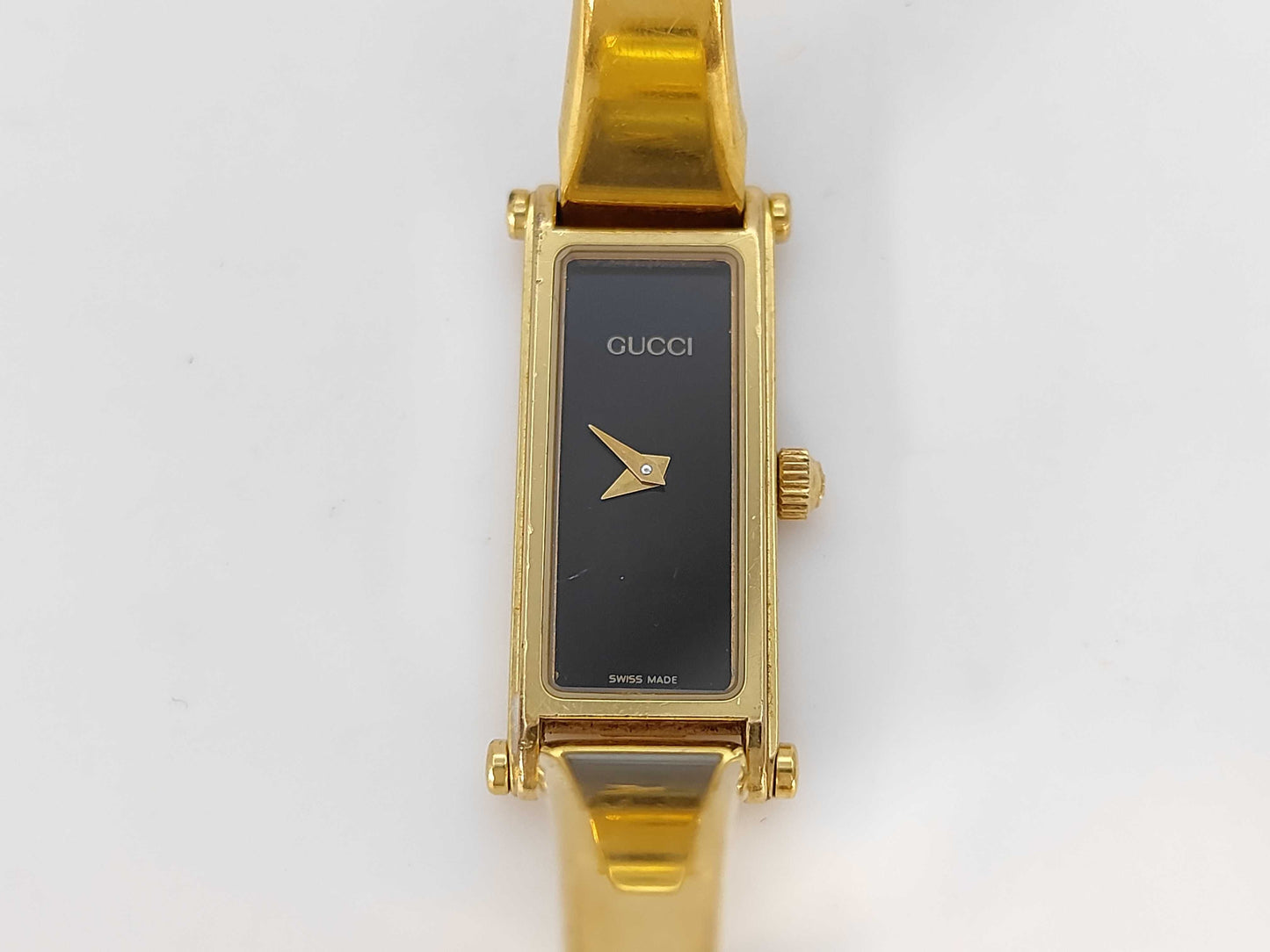 GUCCI 1500 0322909 Quartz Black Dial Women's Watch