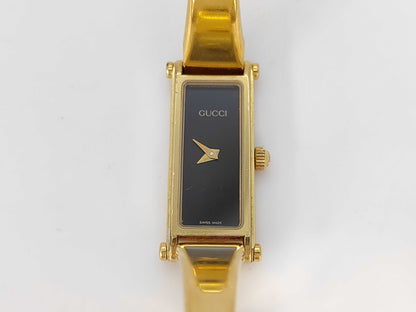 GUCCI 1500 0322909 Quartz Black Dial Women's Watch