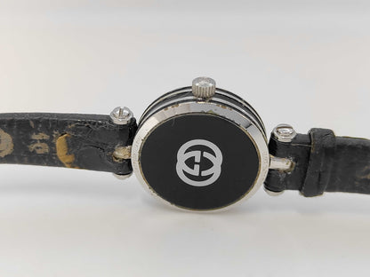 GUCCI 2040L 0054293 Quartz Silver Dial Women's Watch