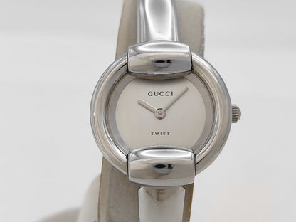 GUCCI 1400L 0113043 Quartz Silver Dial Women's Watch
