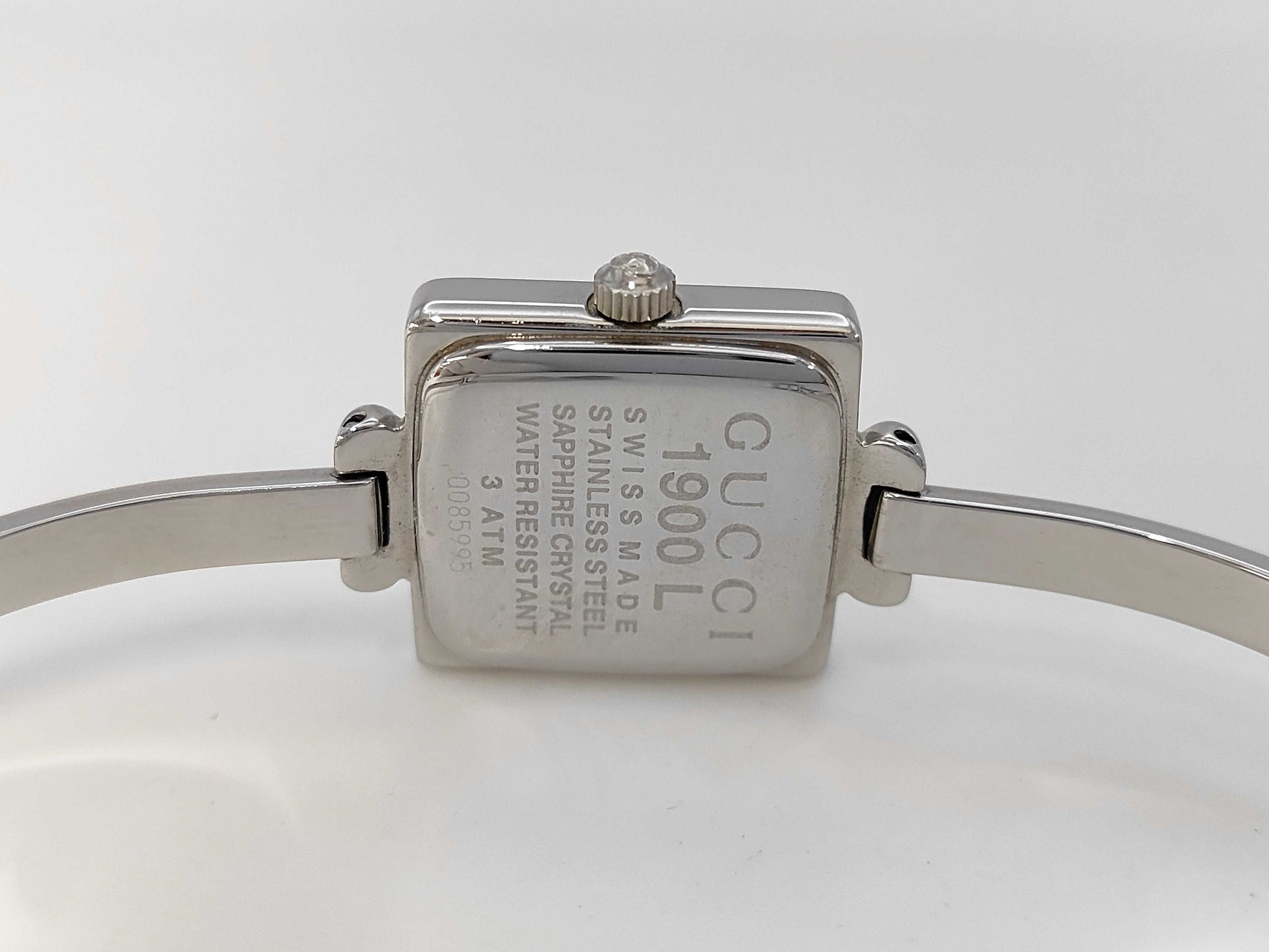 GUCCI 1900L 0085995 Quartz Black Dial Women's Watch