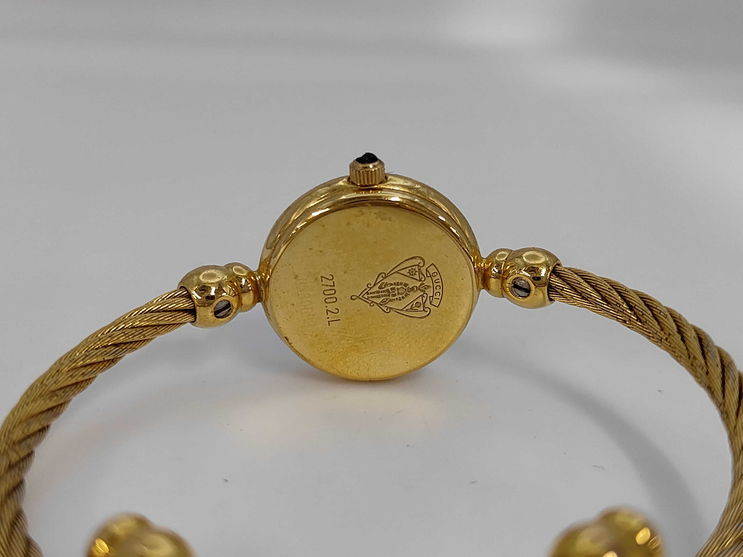 GUCCI 2700.2.L 0230693 Quartz Black Dial Women's Watch