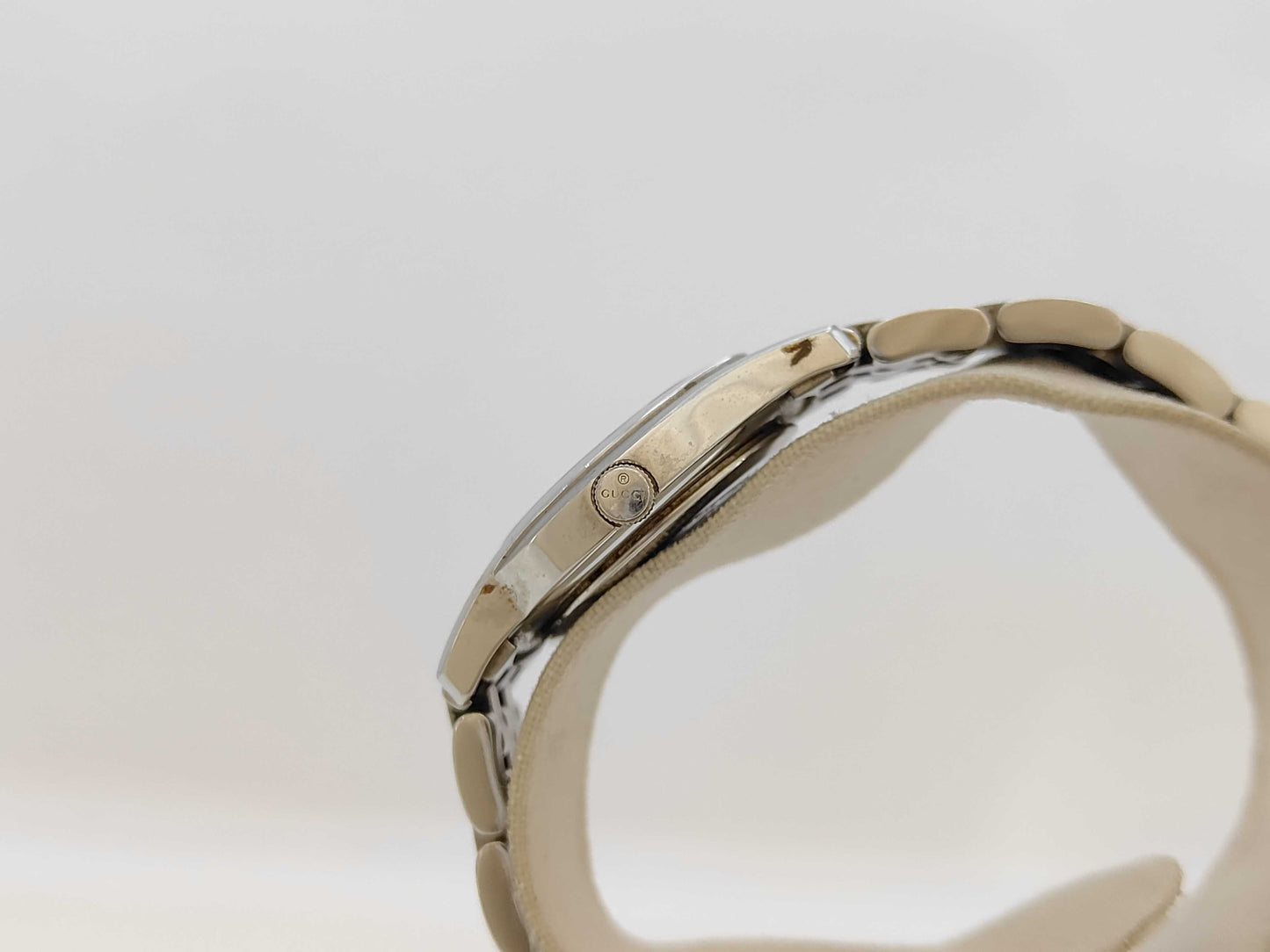 GUCCI 5500L 13140055 Quartz Silver Dial Women's Watch