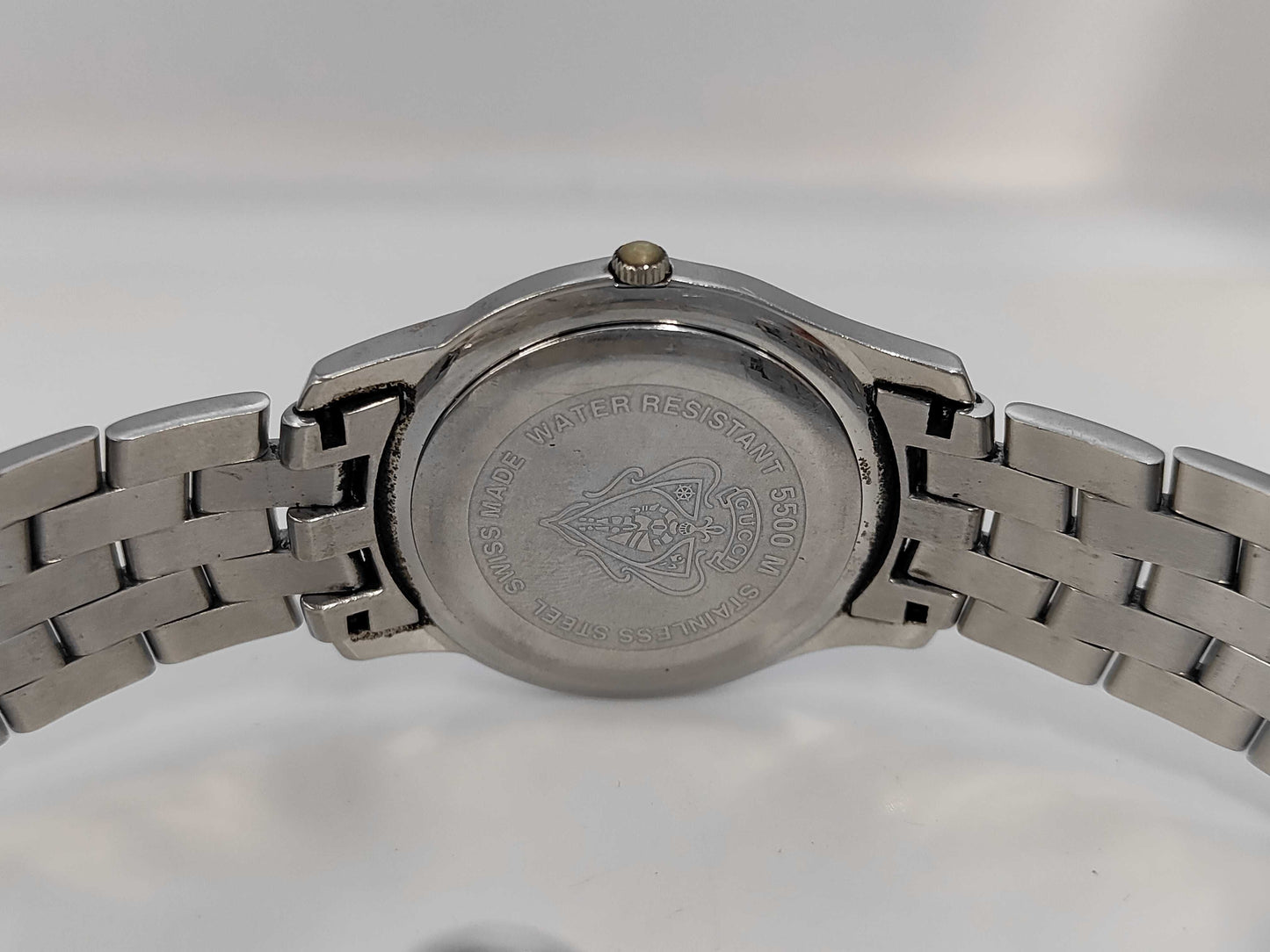 GUCCI 5500M 0 66058 Quartz Black Dial Boys' Watch