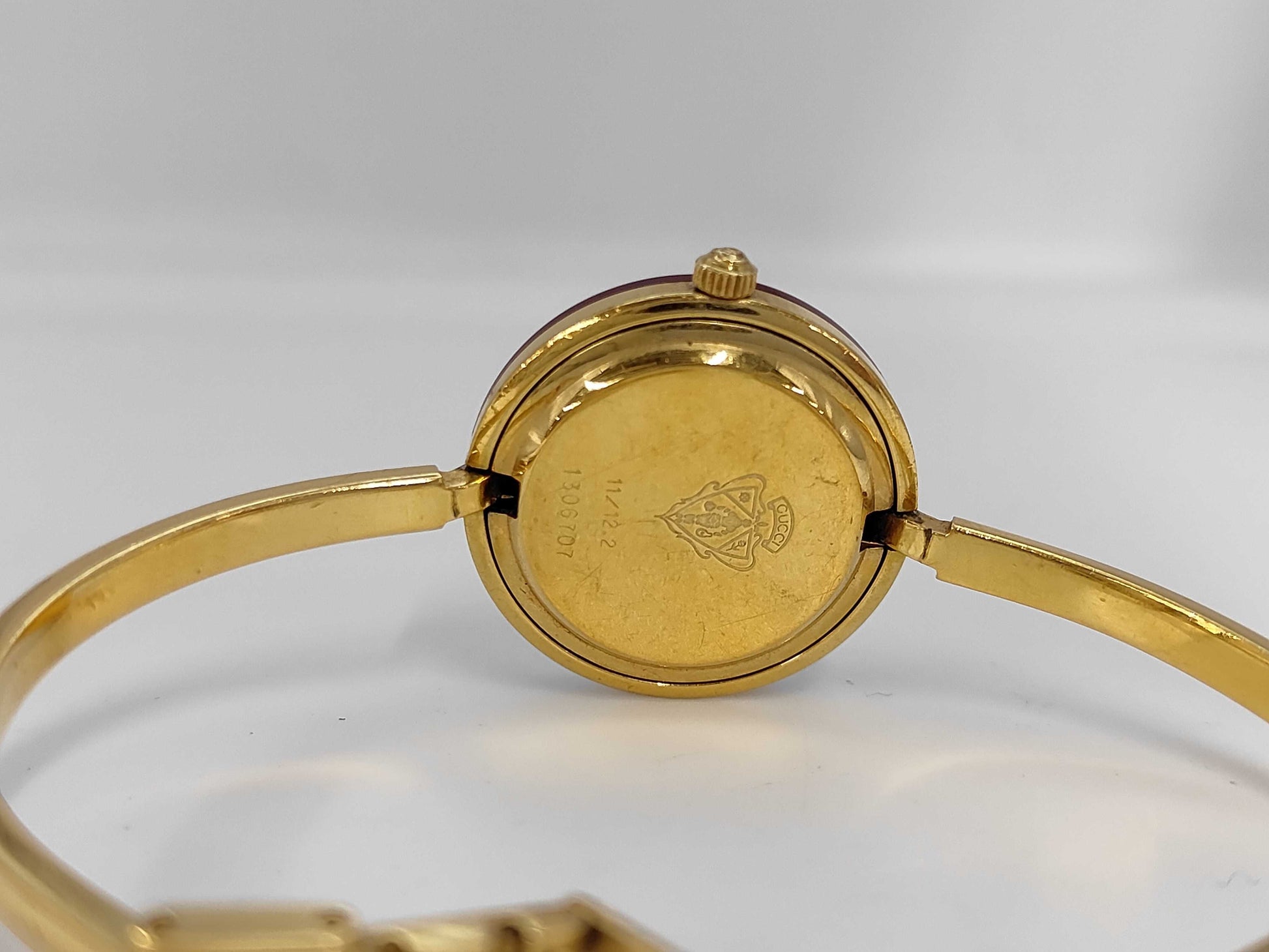 GUCCI Change Bezel 11/12.2 1306707 Quartz Women's Watch