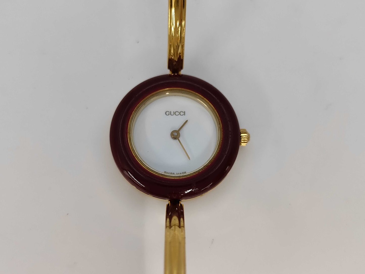 GUCCI Change Bezel 11/12.2 1306707 Quartz Women's Watch