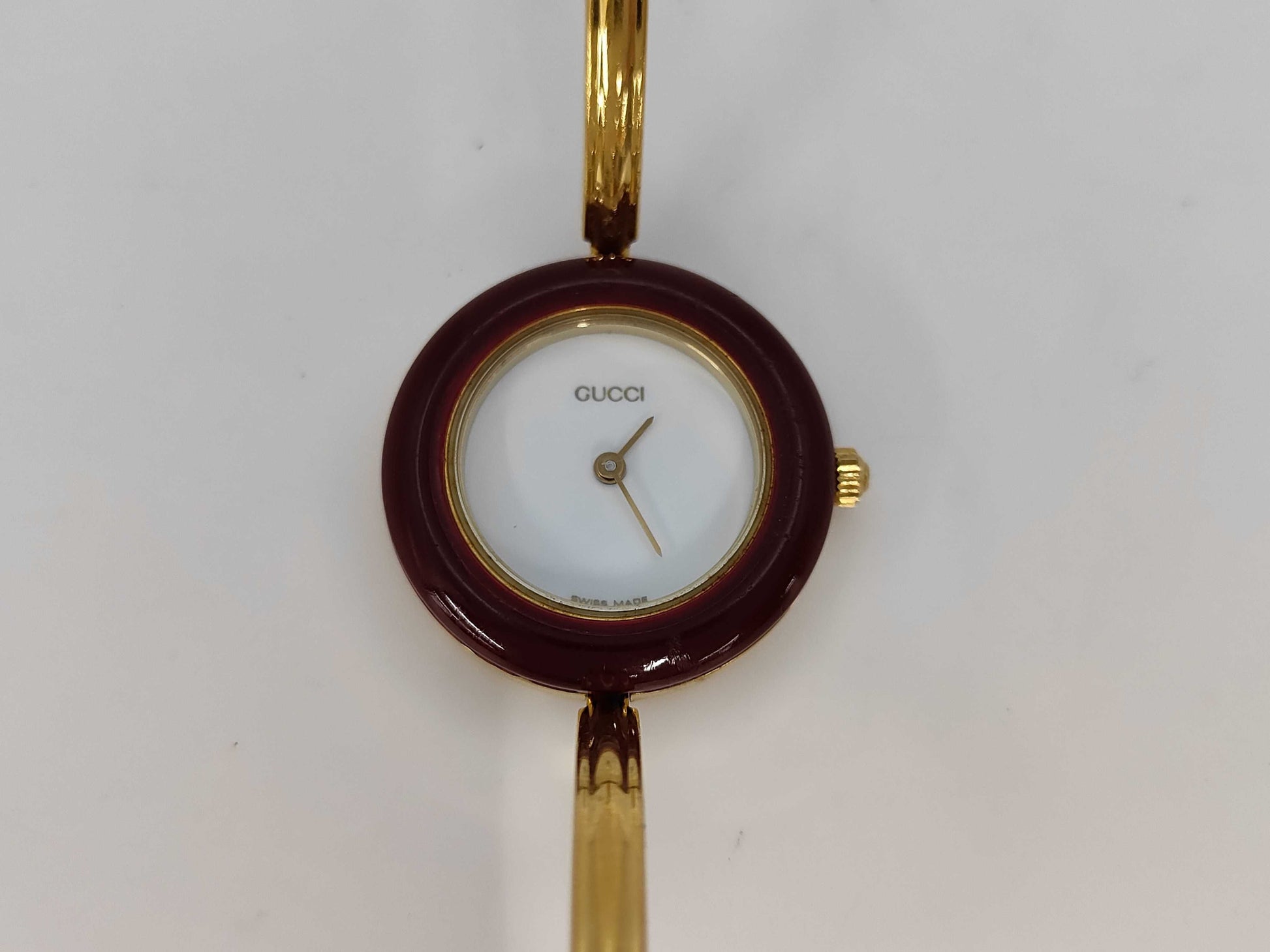 GUCCI Change Bezel 11/12.2 1306707 Quartz Women's Watch