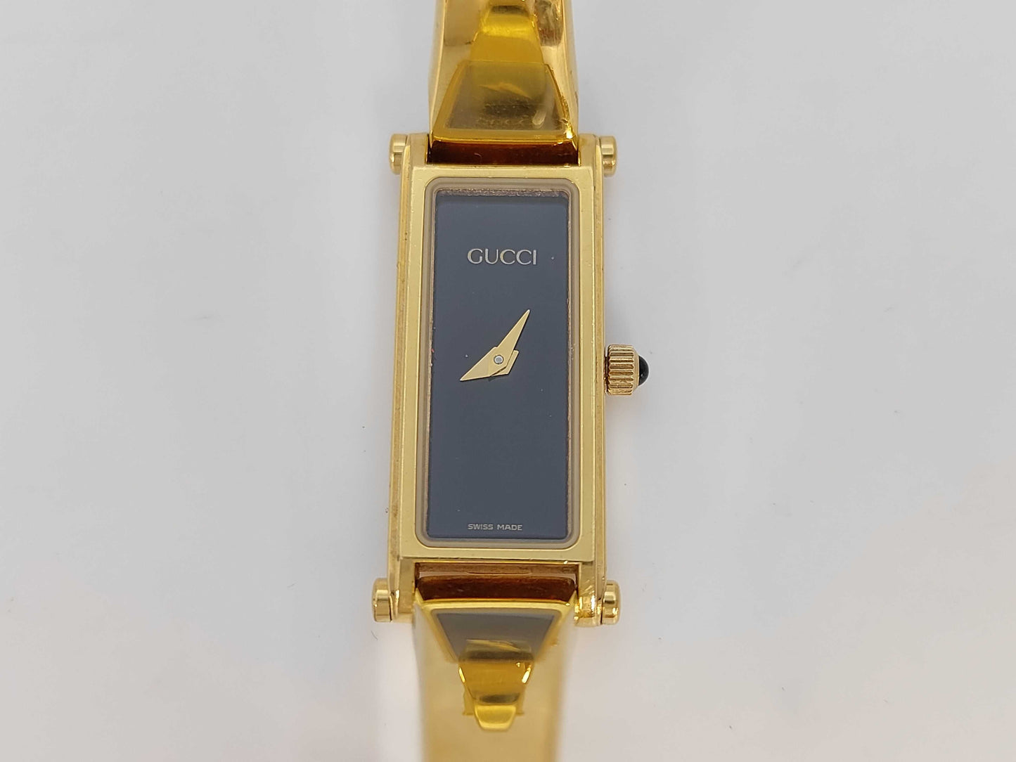 GUCCI 1500L 0448696 Quartz Black Dial Women's Watch